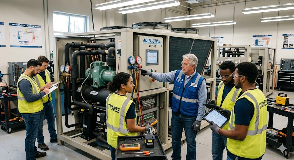 Chiller system troubleshooting workshop