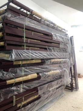 Metal Bed Frame Katil Double Decker JTK Government Approved | Hostel Double Decker Bed | Hostel Furniture Supplier | Pembekal Perabot Asrama