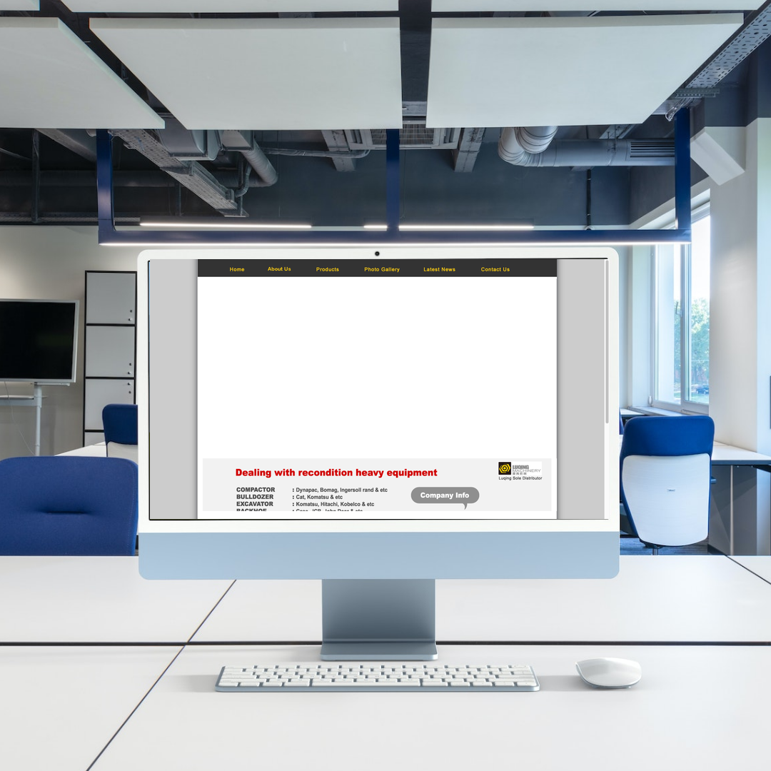 Perfect Heavy Machinery Sdn Bhd Website Design & SEO Case Study | New & Used Heavy Machinery in Johor