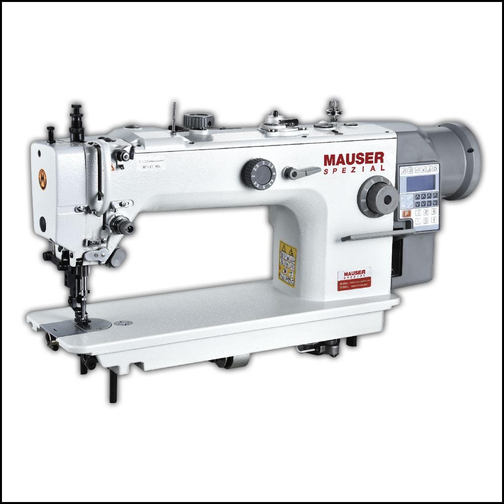MAUSER SPEZIAL MH1341 MH1345 SERIES INTEGRATED HEAVY DUTY LOCKSTITCH SEWING MACHINE