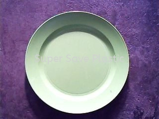 MOOLY 5010 ROUND RIM PLATE (GREEN)