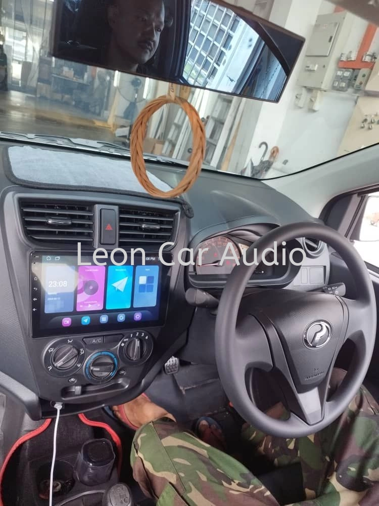 perodua axia oem 9" android wifi gps system player