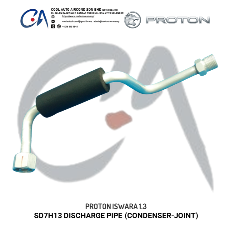 PROTON ISWARA 1.3 SD7H13 DISCHARGE PIPE (CONDENSER-JOINT)
