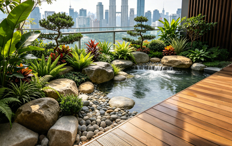 Luxury Garden Landscape & Water Feature Specialist Malaysia 马来西亚豪华花园景观 Landskap & Ciri Air Taman Mewah Malaysia