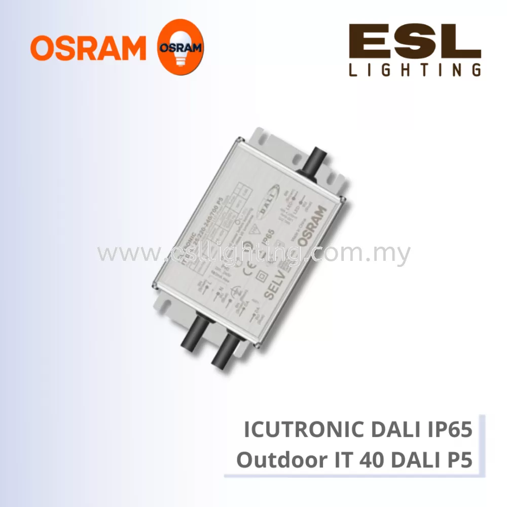 OSRAM OUTDOOR LED drivers – ICUTRONIC DALI IP65 Outdoor IT 40 DALI P5
