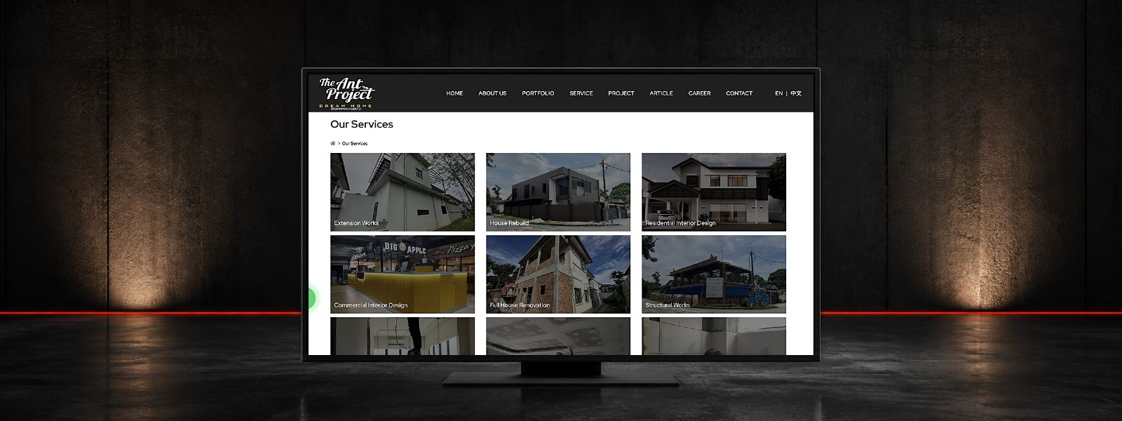 T&T Design & Renovation Website Case Study in Kuala Lumpur