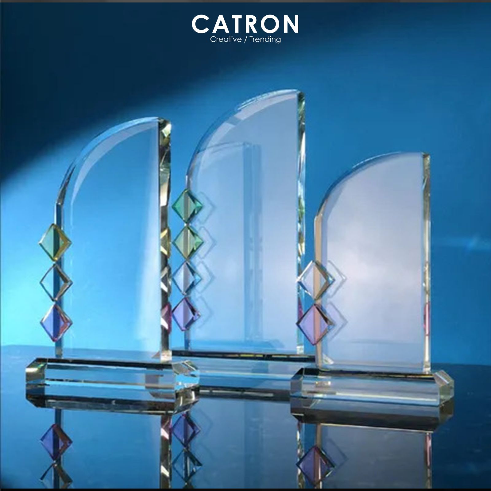 9296 - CRYSTAL PLAQUE