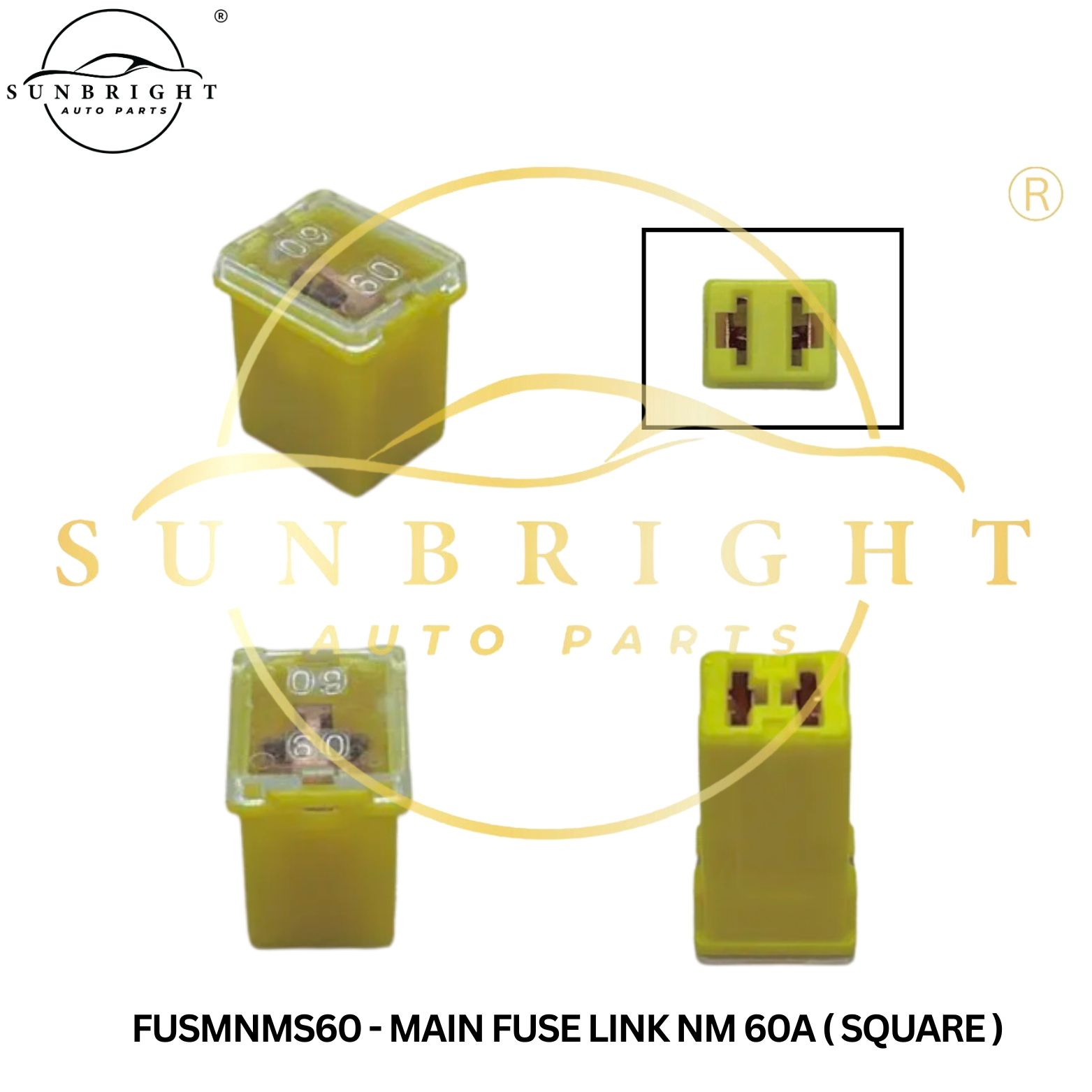 FUSMNMS60 - MAIN FUSE LINK NM 60A ( SQUARE )
