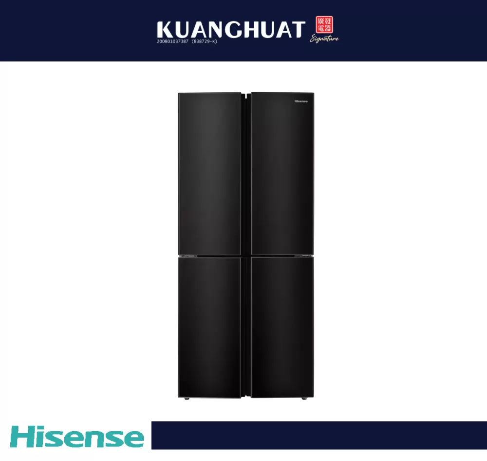 [PRE-ORDER 7 DAYS] HISENSE 520L 4 Door Inverter Refrigerator RQ515N4AB1