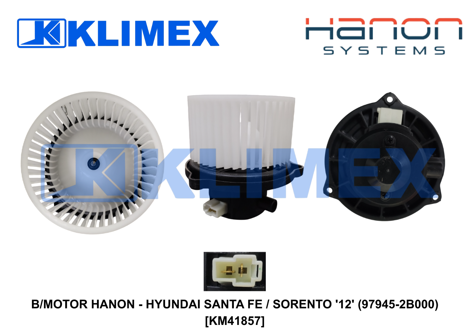 B_MOTOR HANON - HYUNDAI SANTA FE _ SORENTO '12' (97945-2B000) [KM41857]
