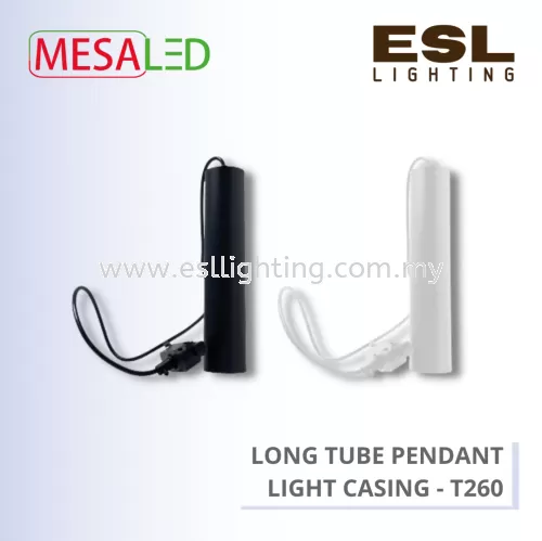 MESALED LONG TUBE PENDANT LIGHT CASING GU10 - T260