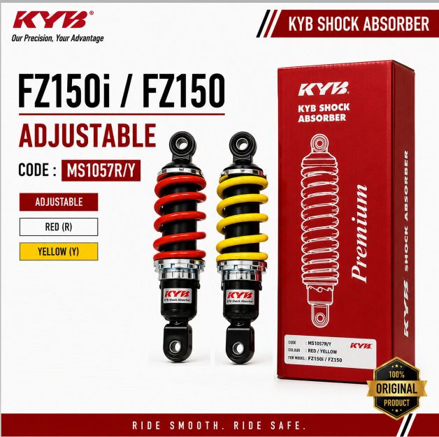KAYABA FZ150 / FZ150i ADJUSTABLE REAR ABSORBER MS1057R/Y