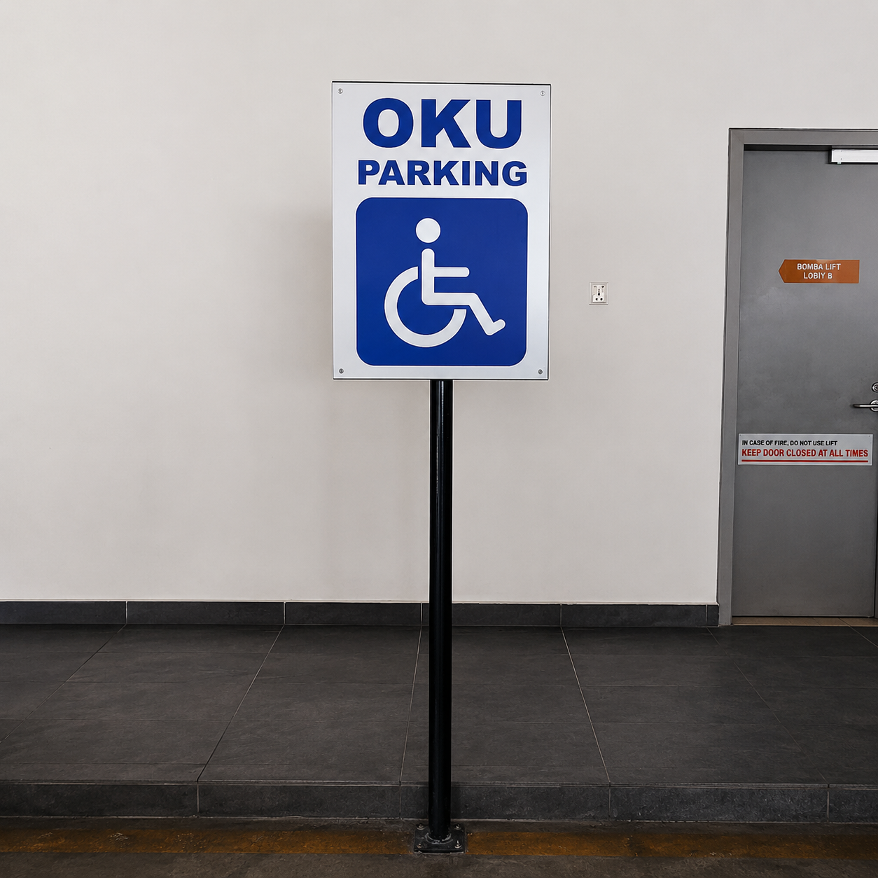 Car Park Signage | OKU Parking Standing Sign