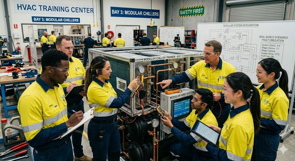 Modular chiller workshop