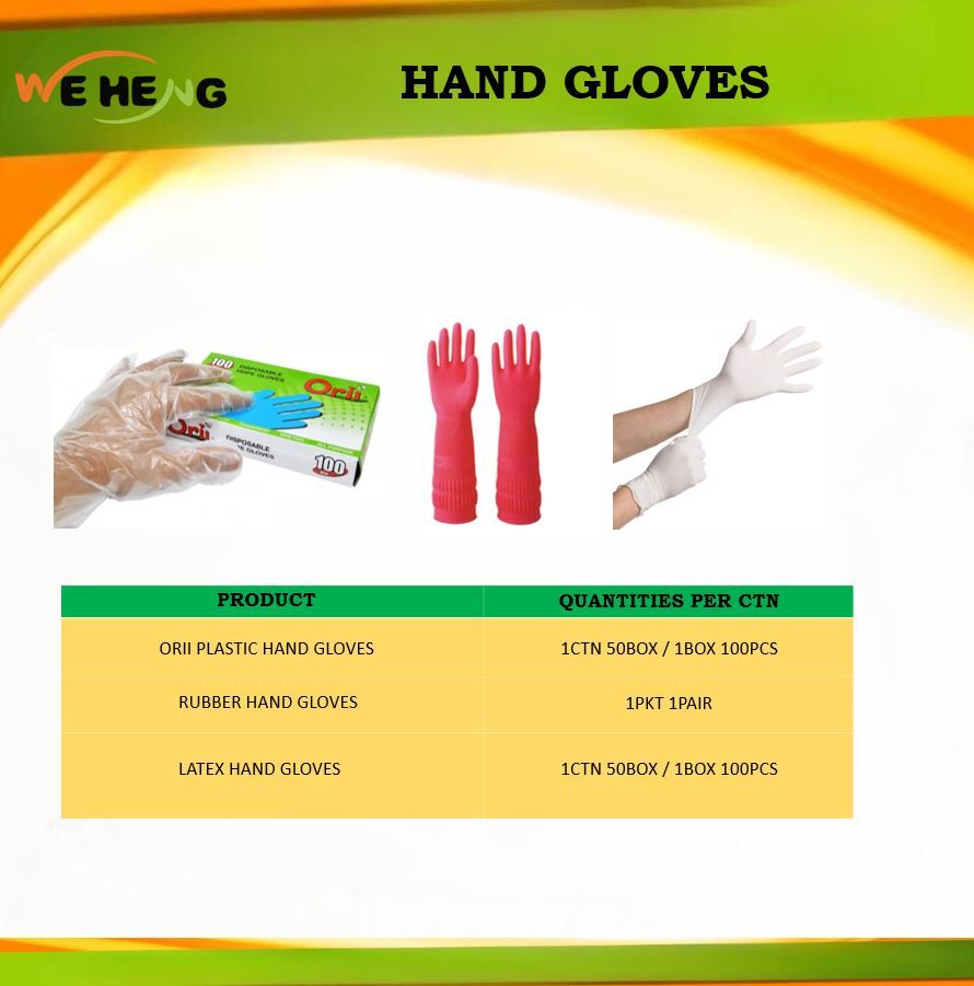 HANDGLOVE - PLASTIC / RUBBER