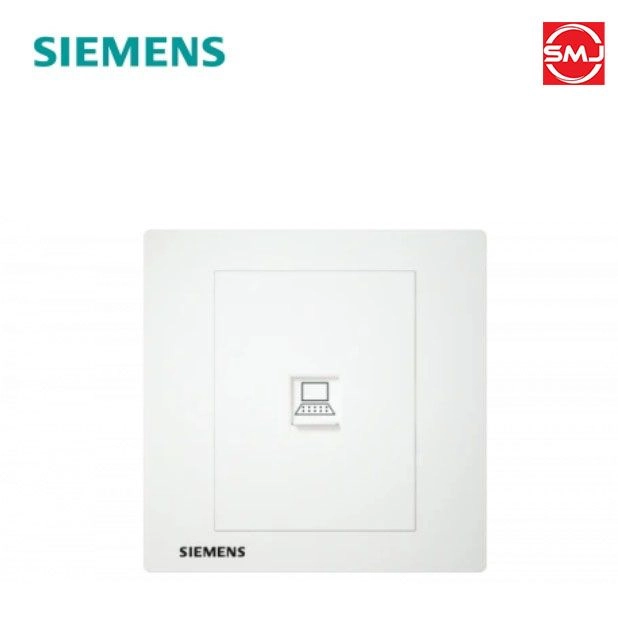 Siemens 1 Gang RJ45 CAT5e Socket