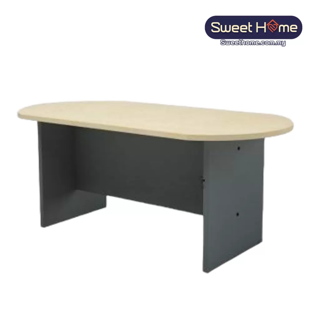 Oval Conference Meeting Table 6 Seater | Office Table Penang