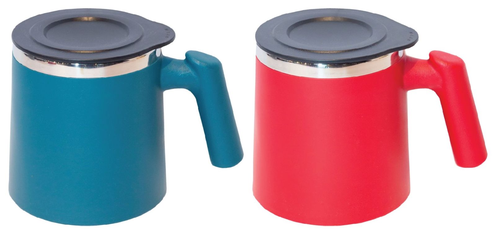 AM36 — AUTO MUG STAINLESS STEEL 304 (INNER) MATTE FINISH 500ml 280gsm (COMES WITH BOX)