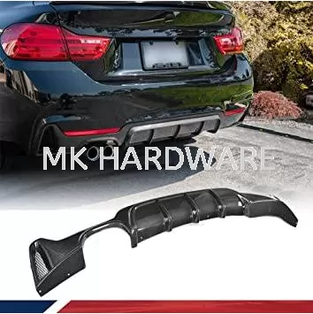 BMW 4 SERIES F32 2014- 2020 MP REAR DIFFUSER (2EXHAUST 1HOLE)