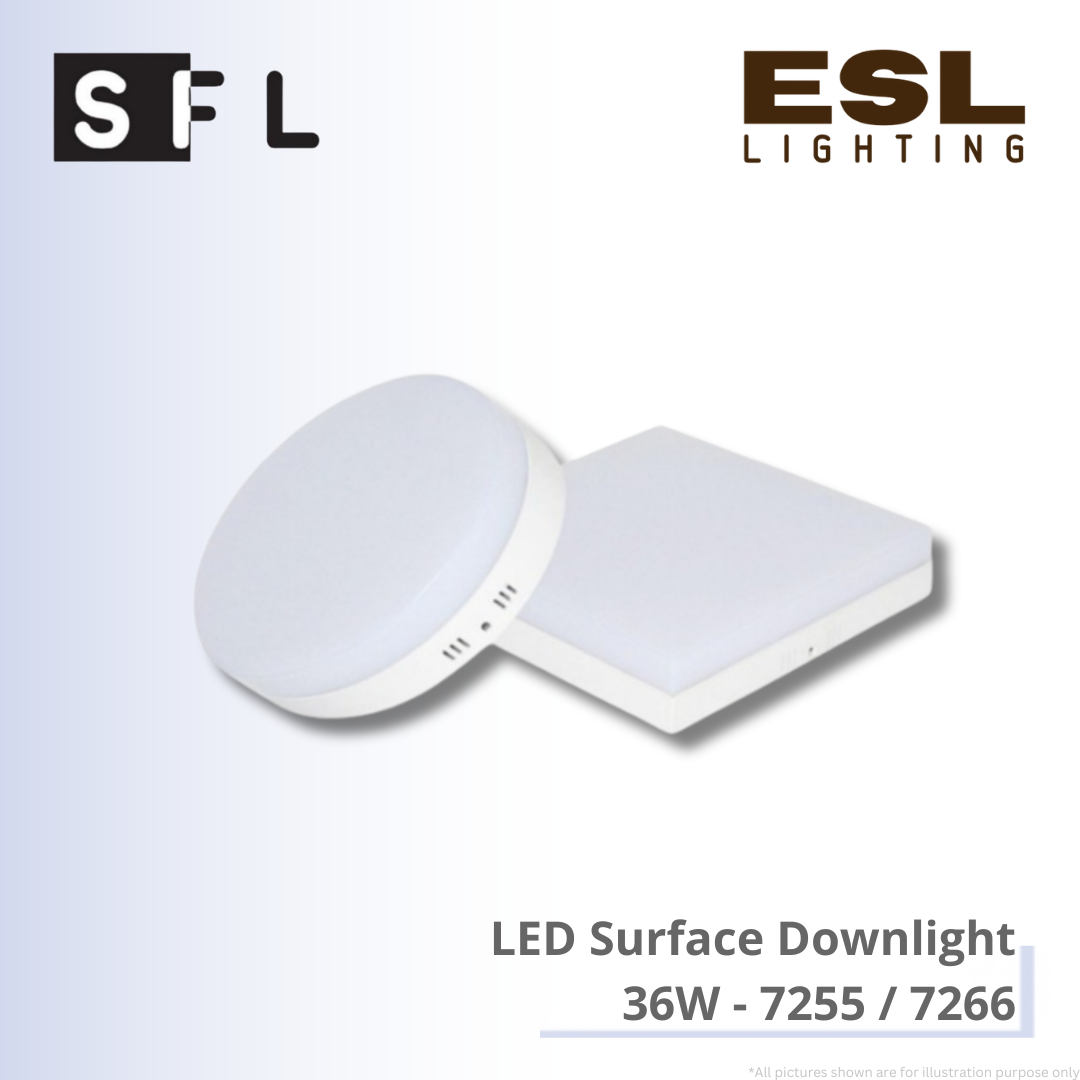 SFL LED Surface Downlight 36W - 7255/7266