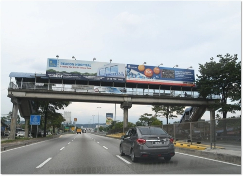 Along LDP From TESCO Puchong to USJ After LDP Toll Plaza Barat