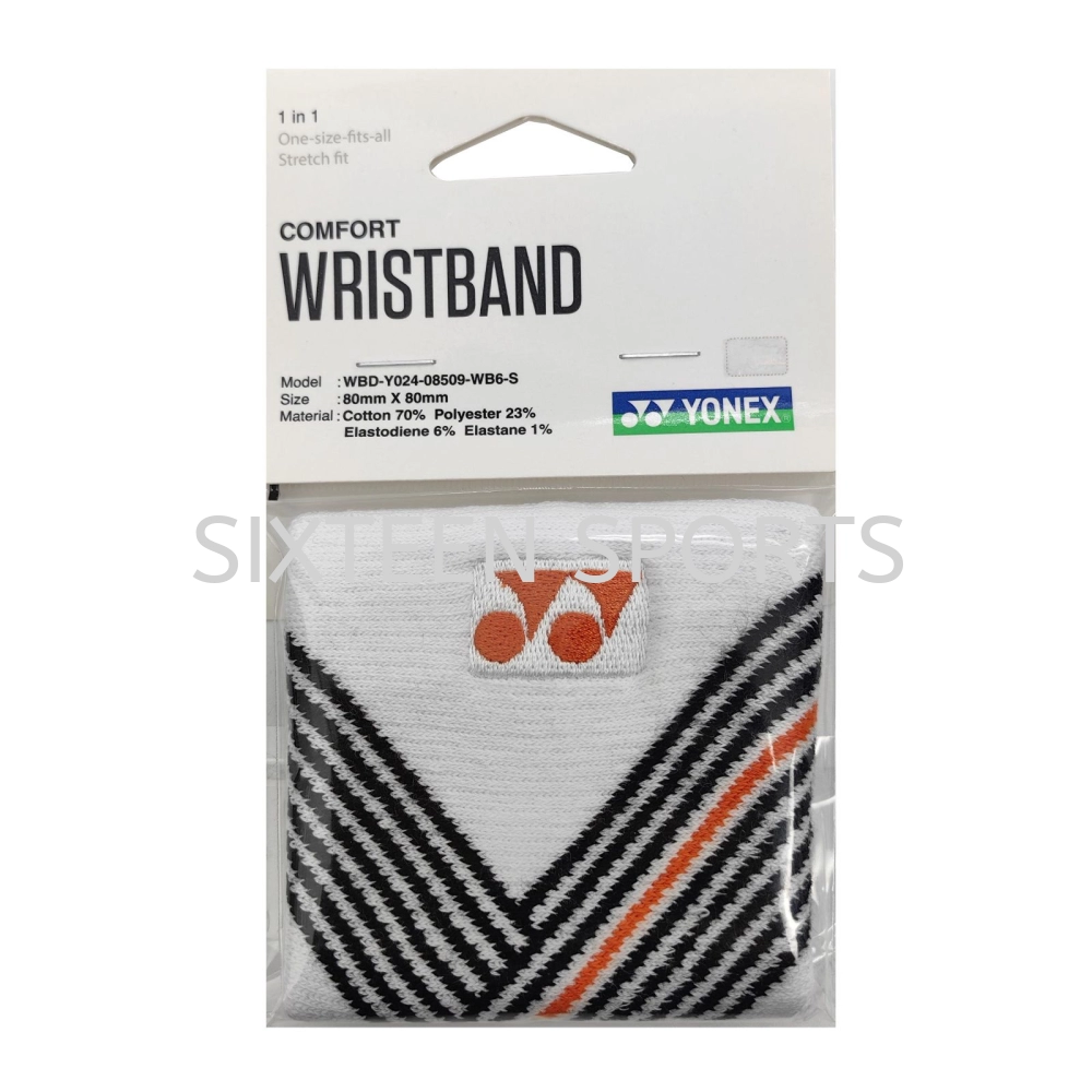 Yonex Wrist Band 08509 White/Dragon Fire
