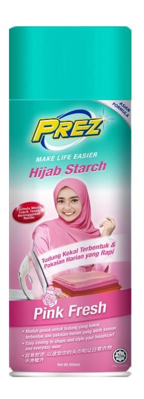 Prez Fabric Starch Pink Fresh 500ml