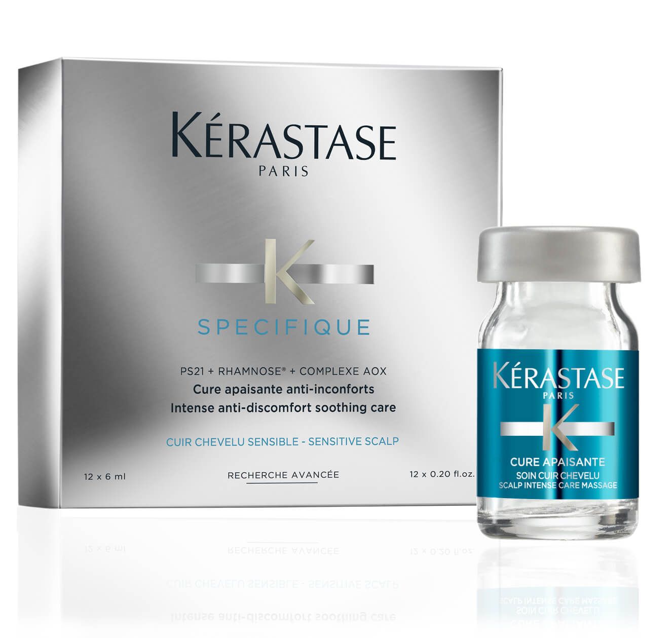 K茅rastase Sp茅cifique Cure Apaisante Soothing 6ml x 12
