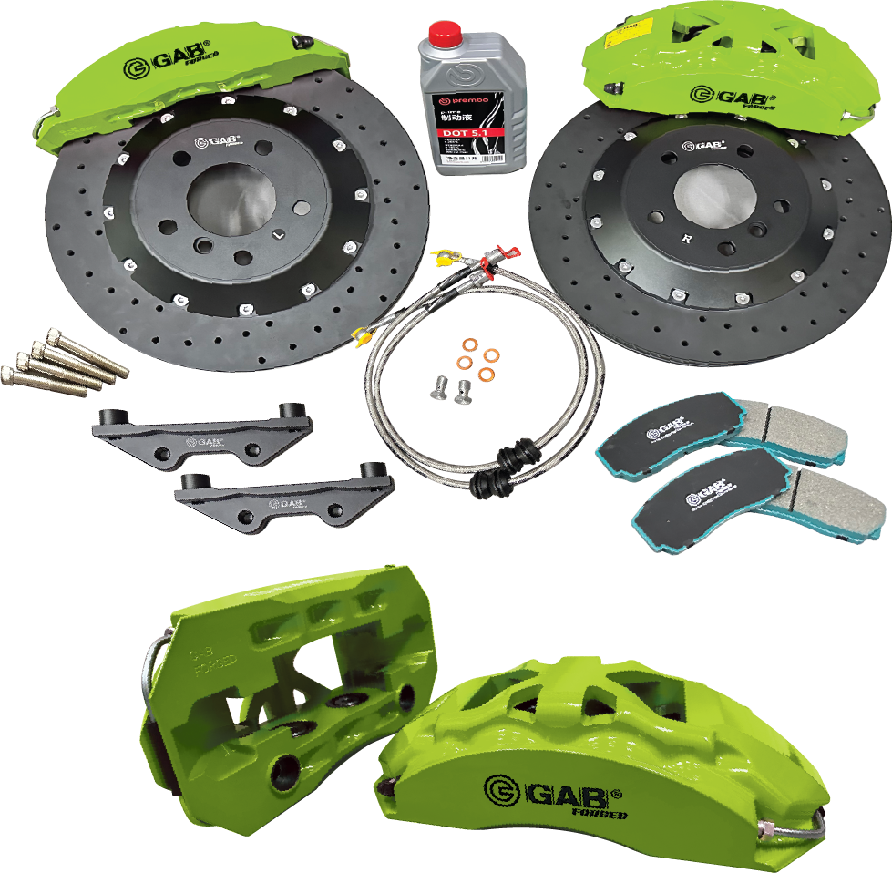 G|A|B GF-V3 4Pot caliper Full set