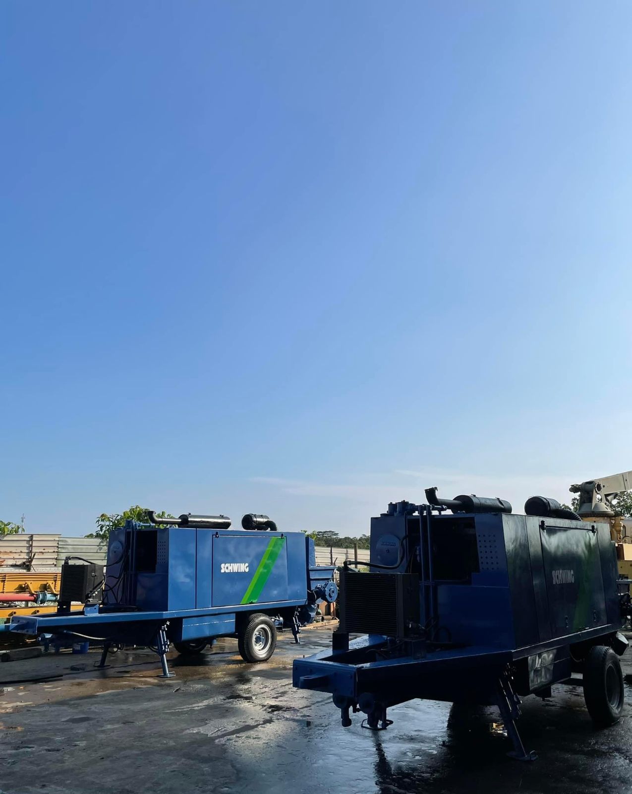 Long-Distance Concrete Pump