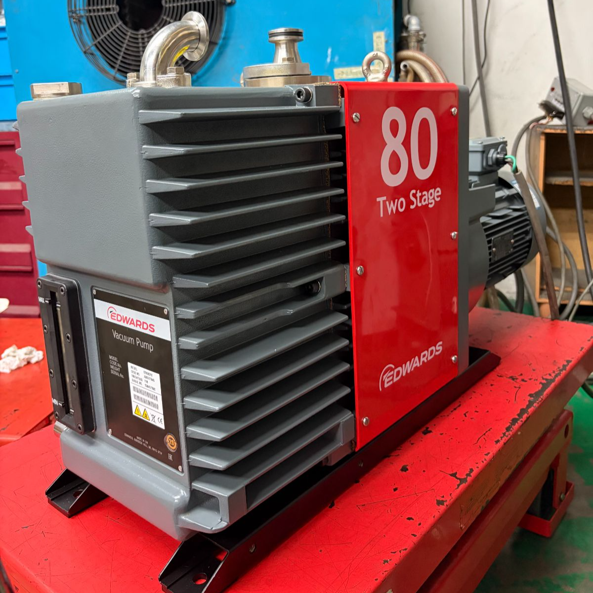 EDWARDS E2M80 Oil Rotary Vane Pump Repair and Service
