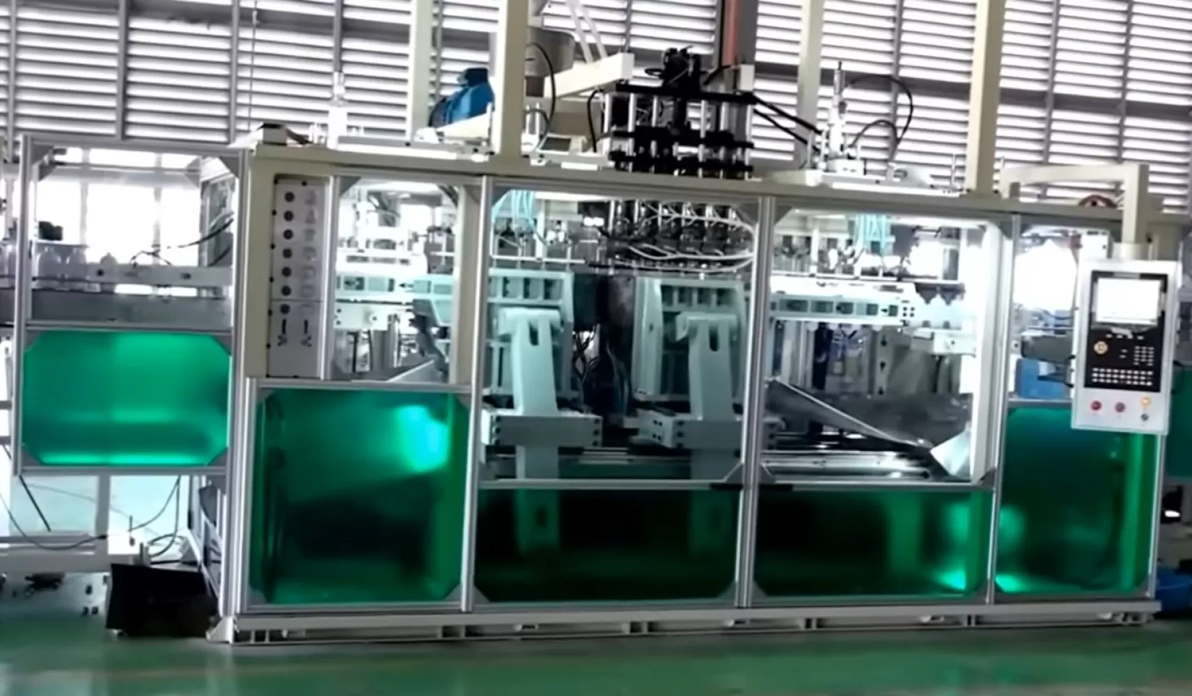 Plastic Extrusion Blow Molding Machine