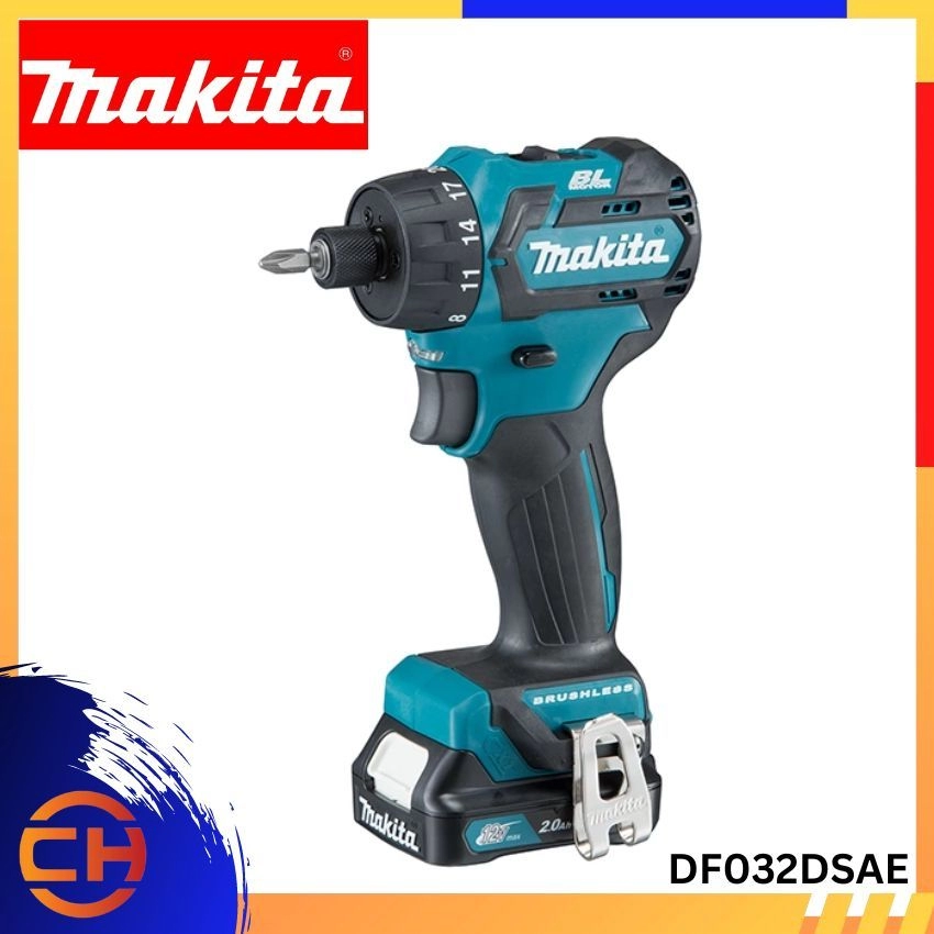 Makita DF032DSAE 10mm (3/8") 12Vmax Cordless Driver Drill