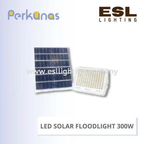 PERKUNAS LED SOLAR FLOODLIGHT 300W