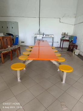 Fibre Glass Canteen Table | Food Court Table Bench Set | Cafeteria Table and Bench | Cafe Furniture | KL | Puchong | Kulim | Lunas | Tapah | Sungai Buloh | Rawang | Muar| Pontian | Bagan Dato | Teluk Intan
