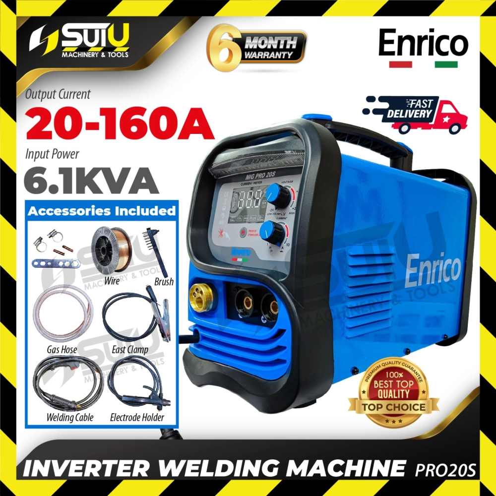 ENRICO MIG PRO 20S / MIGPRO-20S / MIG-PRO20S / MIGPRO20S Inverter Welding Machine