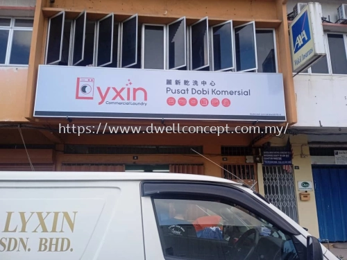 LYXIN LIGHTBOX INSTALLATION SERVICE AT PUCHONG, TAMAN OUG, CHERAS