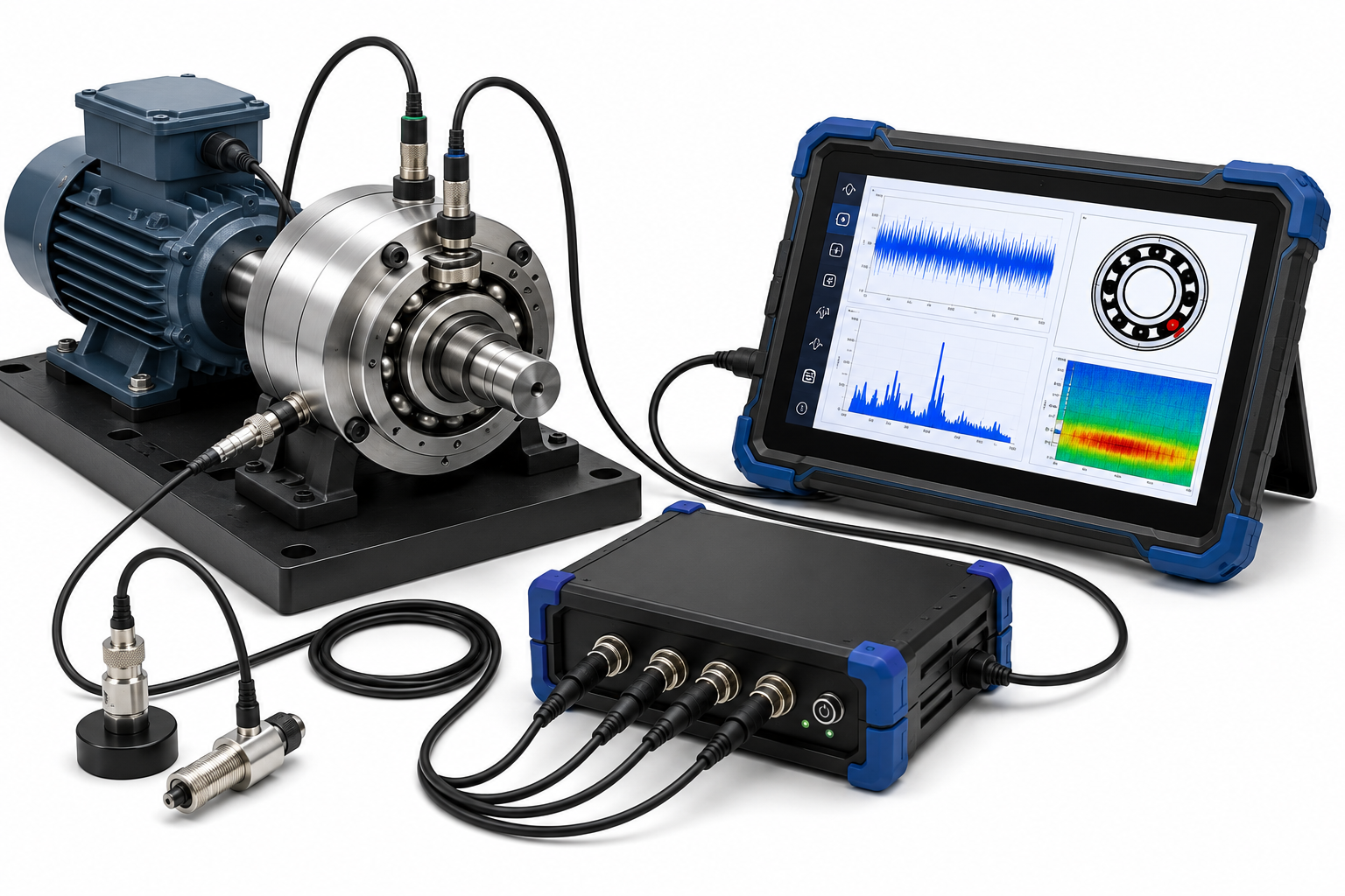 Electric Bearing Failure Diagnostic Testing