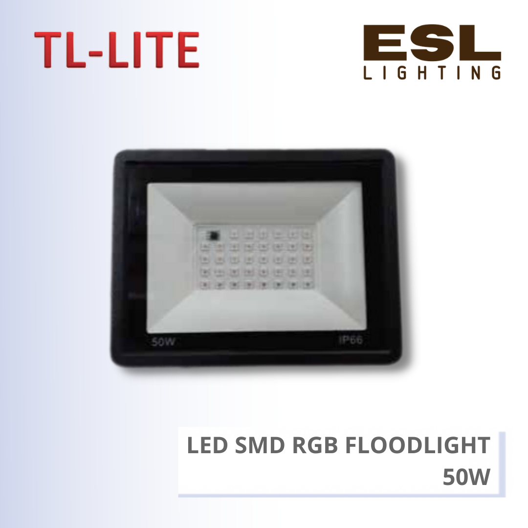 TL-LITE FLOODLIGHT - LED SMD RGB FLOODLIGHT - 50W