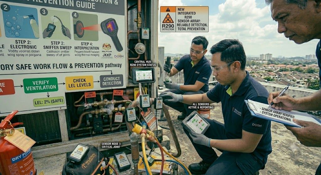 R290 leak detection sensors