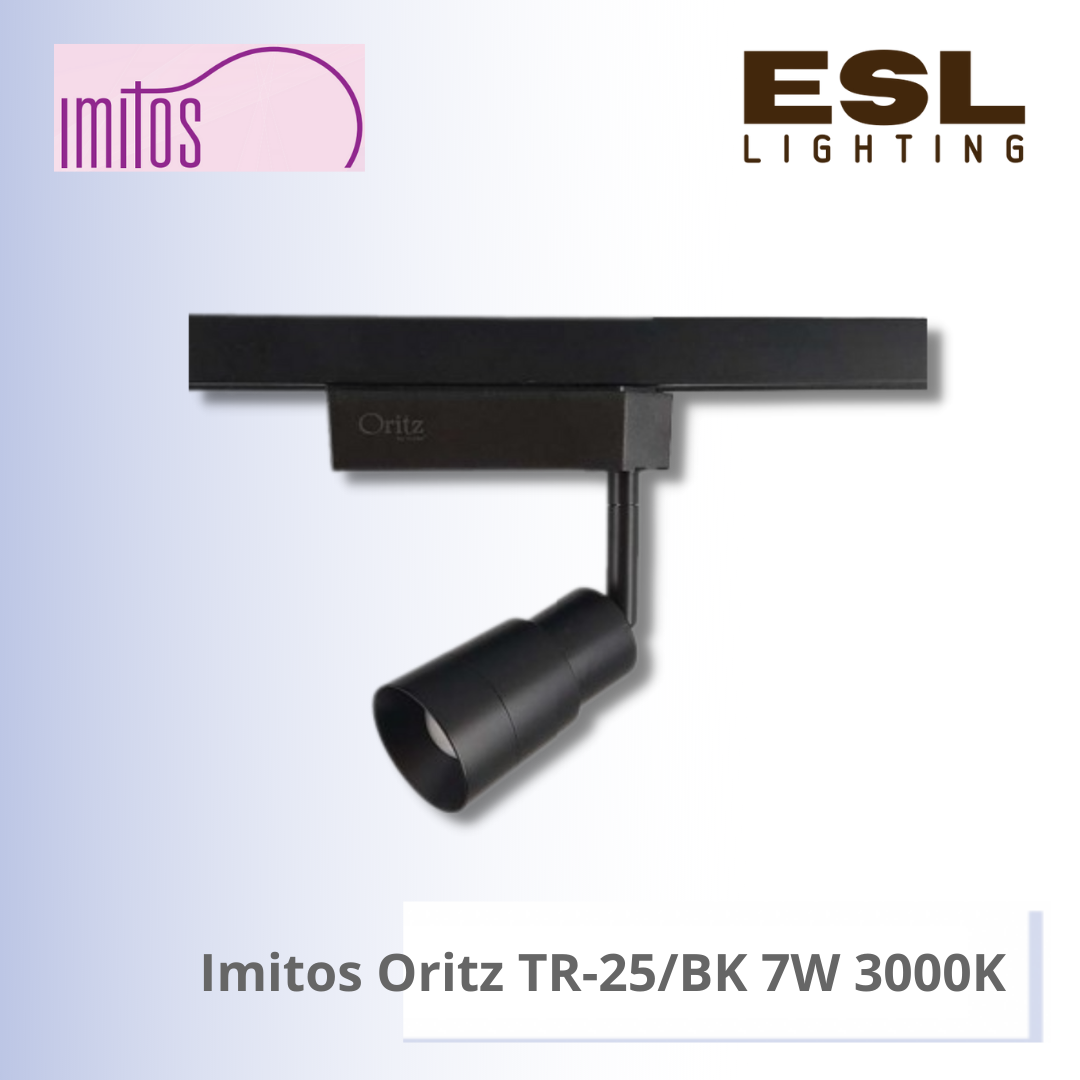 IMITOS Oritz 7W - TR-25/BK 3000K