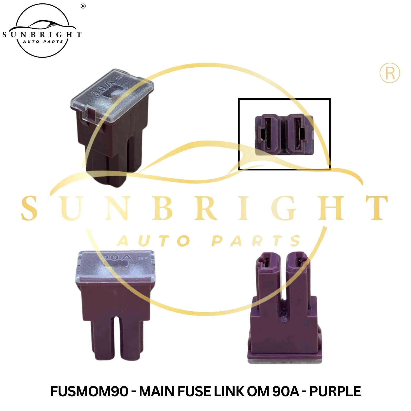 FUSMOM90 - MAIN FUSE LINK OM 90A - PURPLE