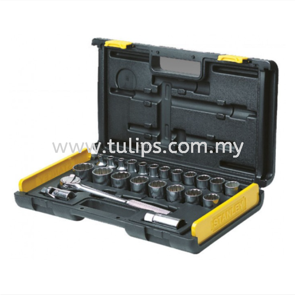 27-Piece 1/2" Drive Socket Set (Metric)
