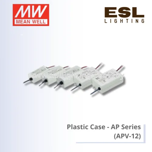 MEANWELL Plastic Case AP Series - APV-12