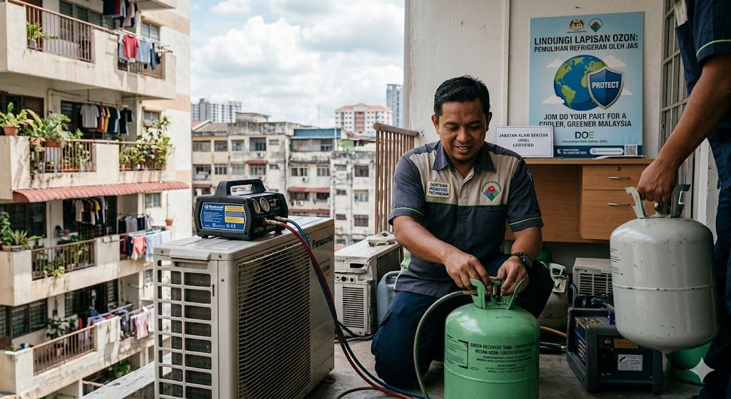 refrigerant disposal ozone protection Malaysia