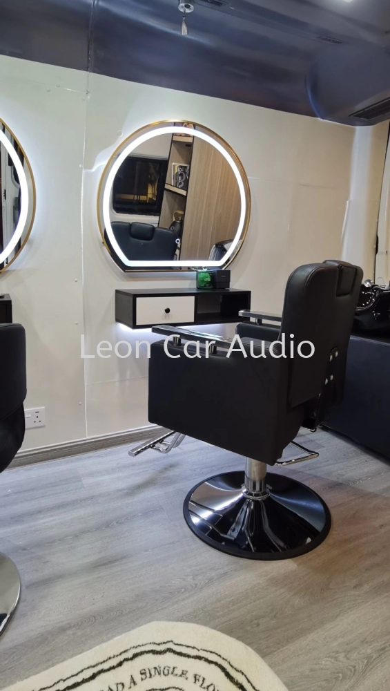 Malaysia first hair beauty salon mobile Van Vehicle