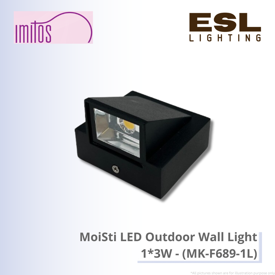 IMITOS MoiSti LED Outdoor Wall Light 1*3W - MK-F689-1L IP65