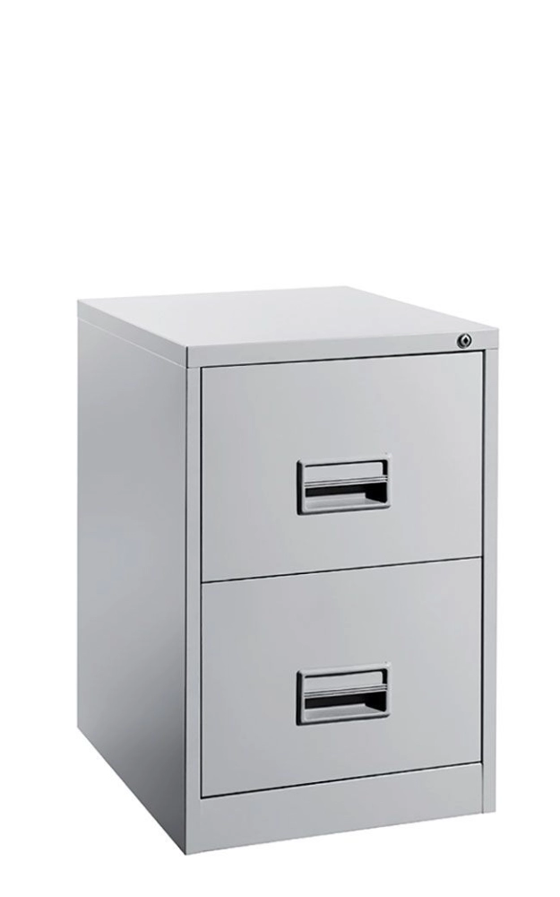 IPS-106C 2 Drawers Steel Filing Cabinet With Recess Handle C/W Ball Bearing Slide Cheras