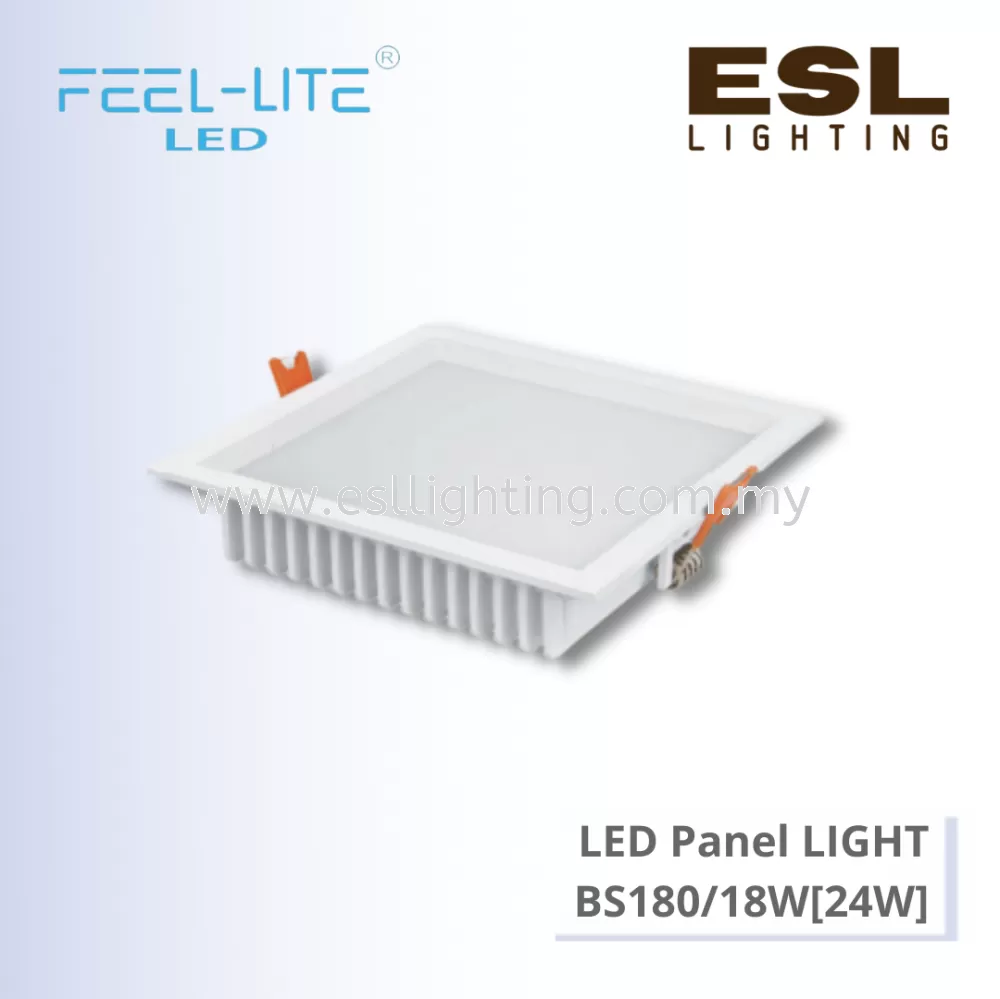 FEEL LITE LED RECESSED DOWNLIGHT SQUARE 18W [24W] - BS180/18W[24W]