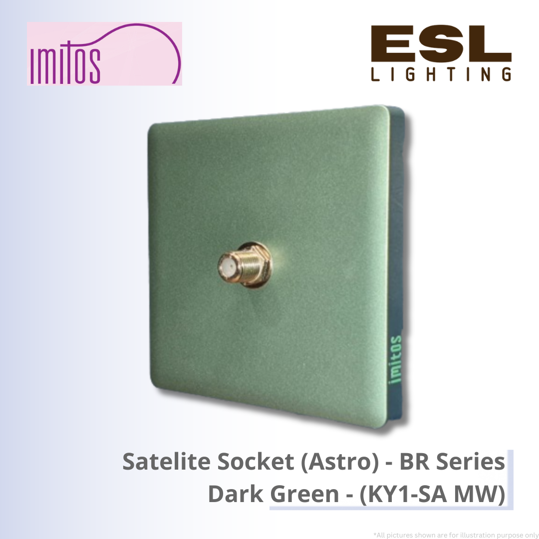 IMITOS Satelite Socket (Astro) (BR Series) Dark Green - KY1-SA MW